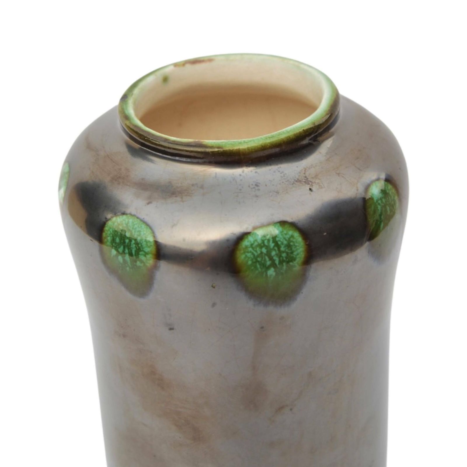 Ceramic Vase, Keramika Kravsko, Czechoslovakia, 1960s. photo vintage