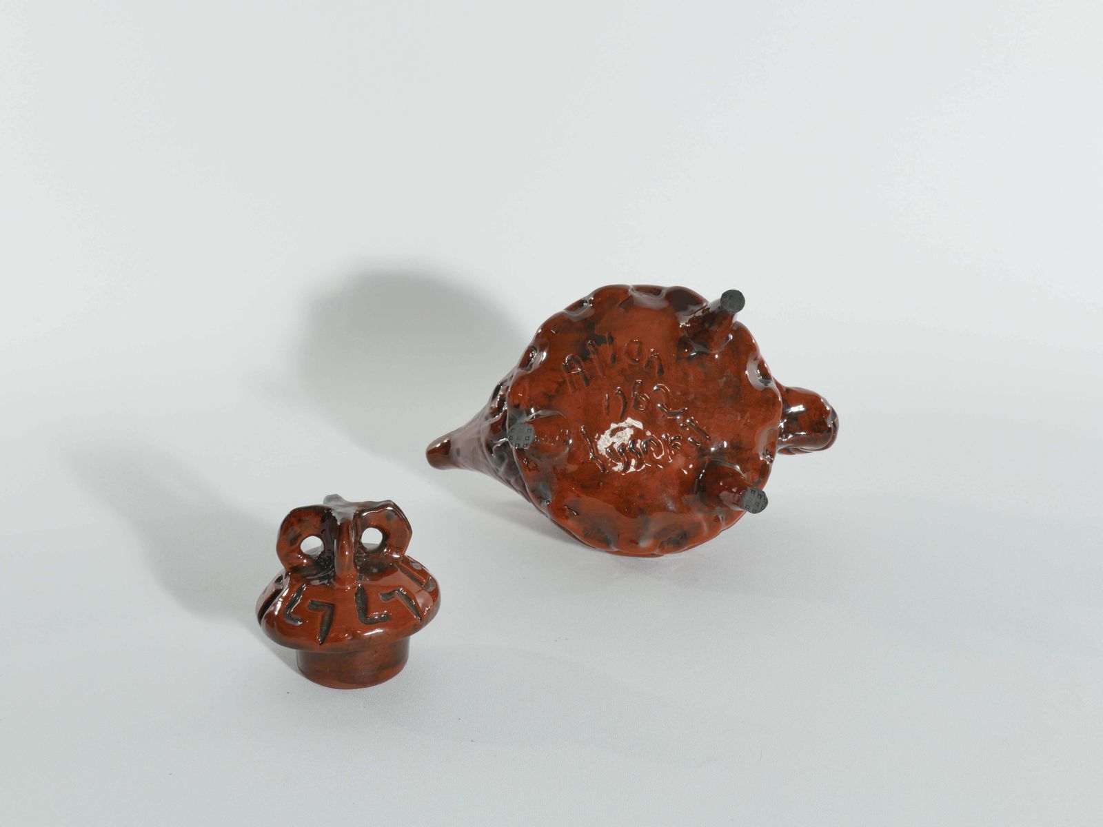 Home Decor Vintage Playful Teapot With Crab Like Features By Allan Hellman Sweden 1982 photo