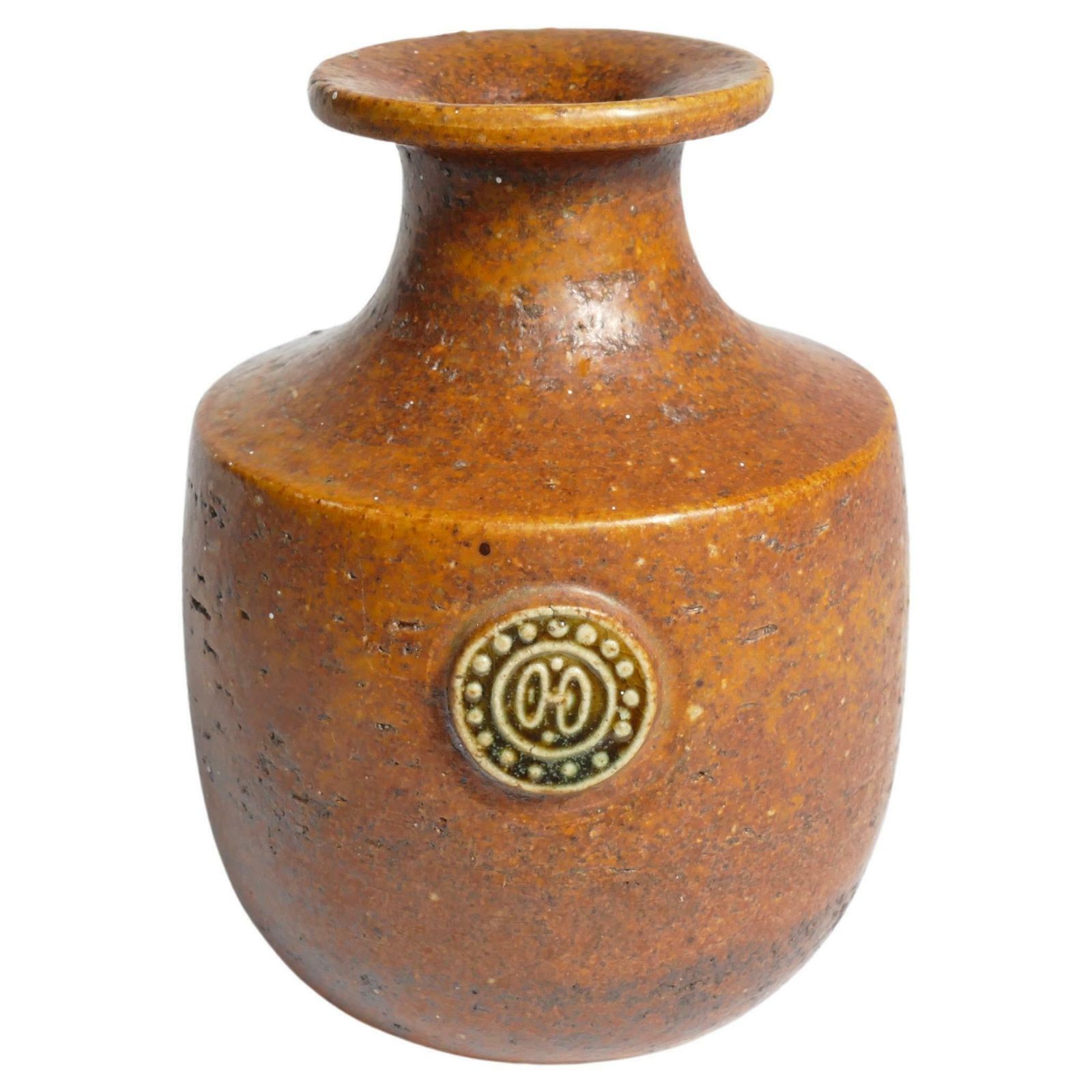 Desert Brown Sahara Vase By Sven Wejsfelt For Gustavsberg, Sweden 1970s