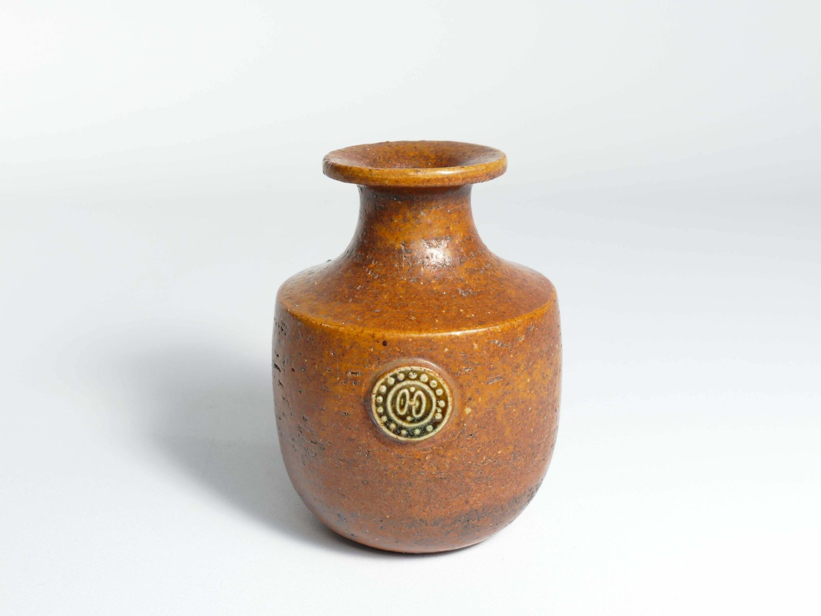 Desert Brown Sahara Vase By Sven Wejsfelt For Gustavsberg, Sweden 1970s photo Home Decor
