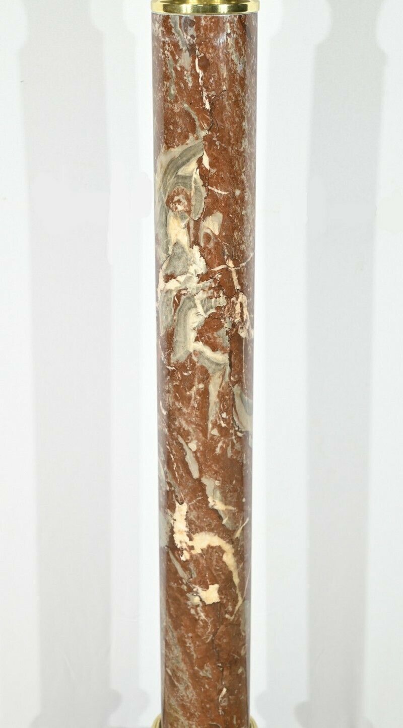 Home Decor Red Pyrenees Marble Column – Late 19th Century photo