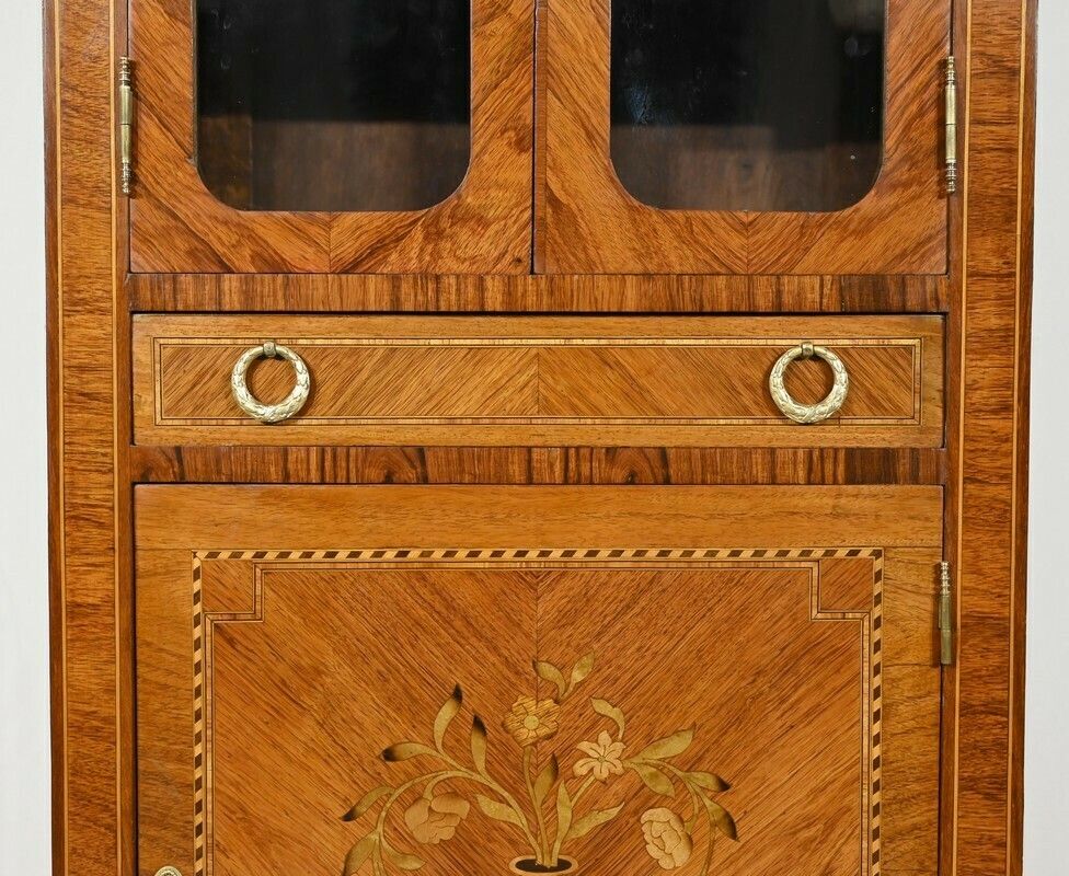 photo buy Rosewood Showcase Furniture, Louis XVI Style – Late 19th Century