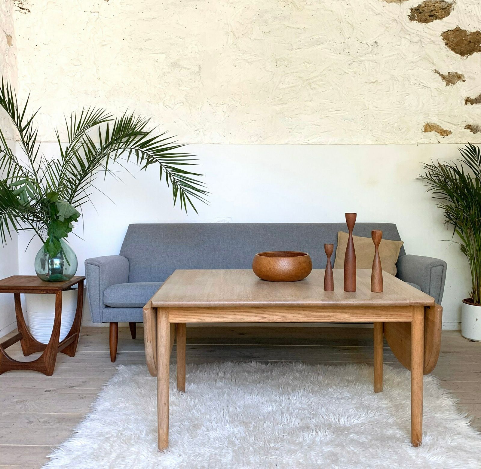Hans Wegner Scandinavian Solid Oak Coffee Table