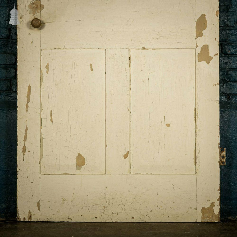 Pine Panelled Door, 4 Raised Panel White Painted photo Home Fixtures