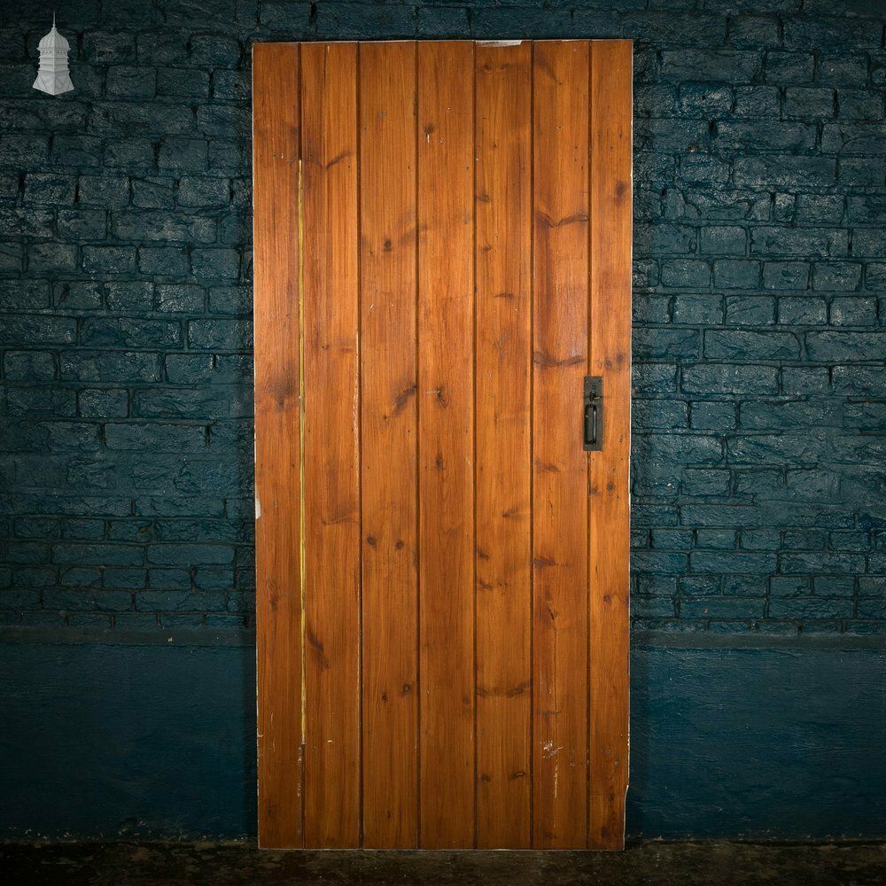 Ledged And Braced Door, Pine Finish