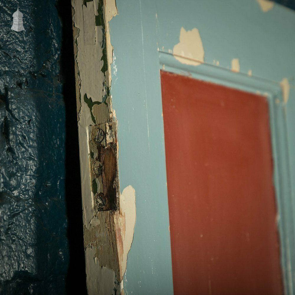 Pine Panelled Door, 4 Panel Distressed Paint photo buy
