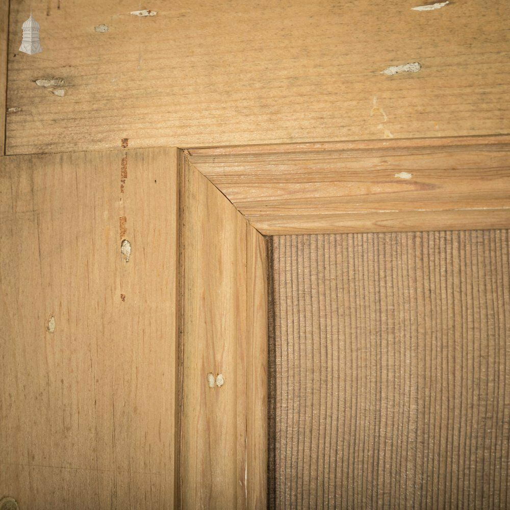 Pine Panelled Door, Moulded 2 Panel And Beadboard Plank photo 210.0