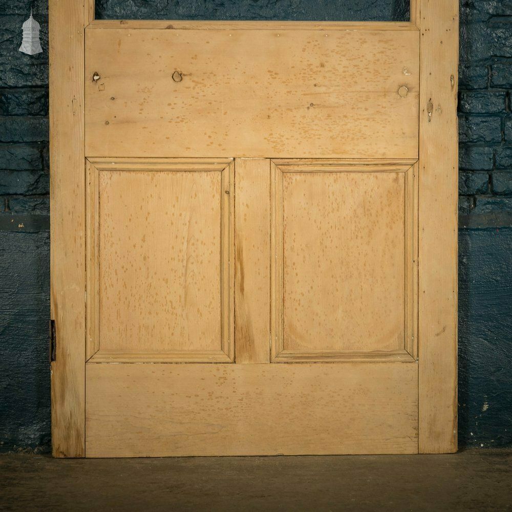 Half Glazed Door, Pine Moulded 3 Panel photo vinterior