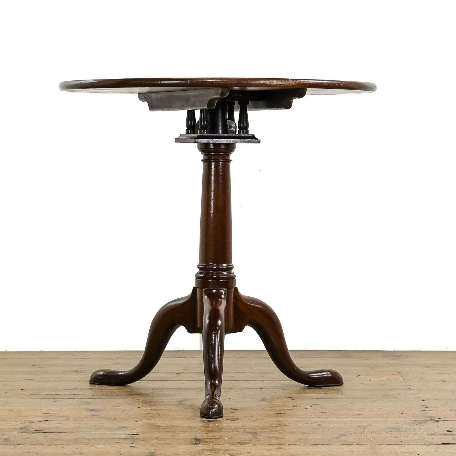 Georgian Antique Mahogany Tilt Top Table photo buy