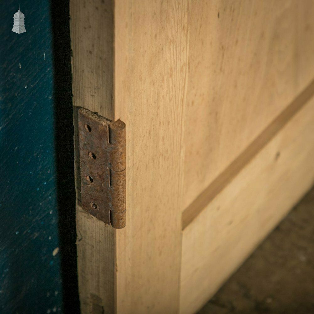 Pine Panelled Door, 2 Panel Shaker Style photo vintage