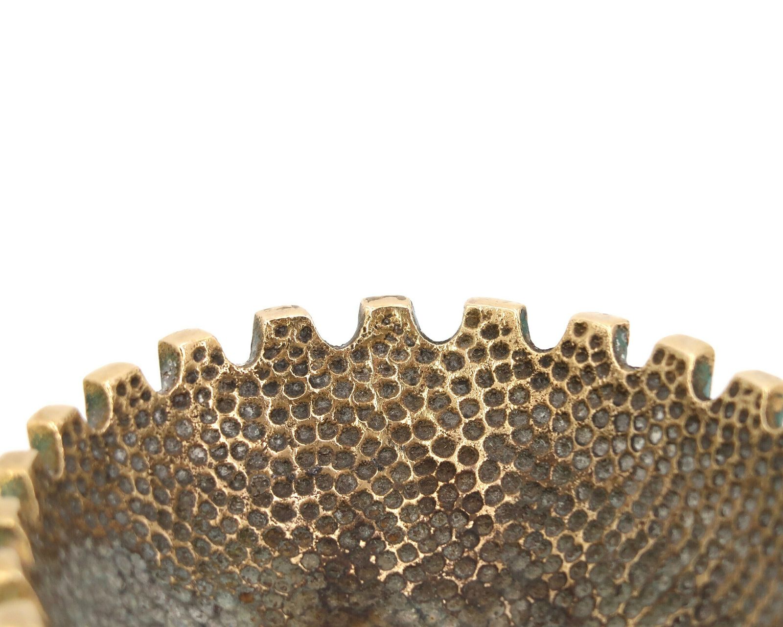 Bronze And Turquoise Bowl, Ring Dish By Maurice Ascalon, 1950s / Made In Israel, Mid Century Modern, Judaïca, Pal Bell Co photo buy