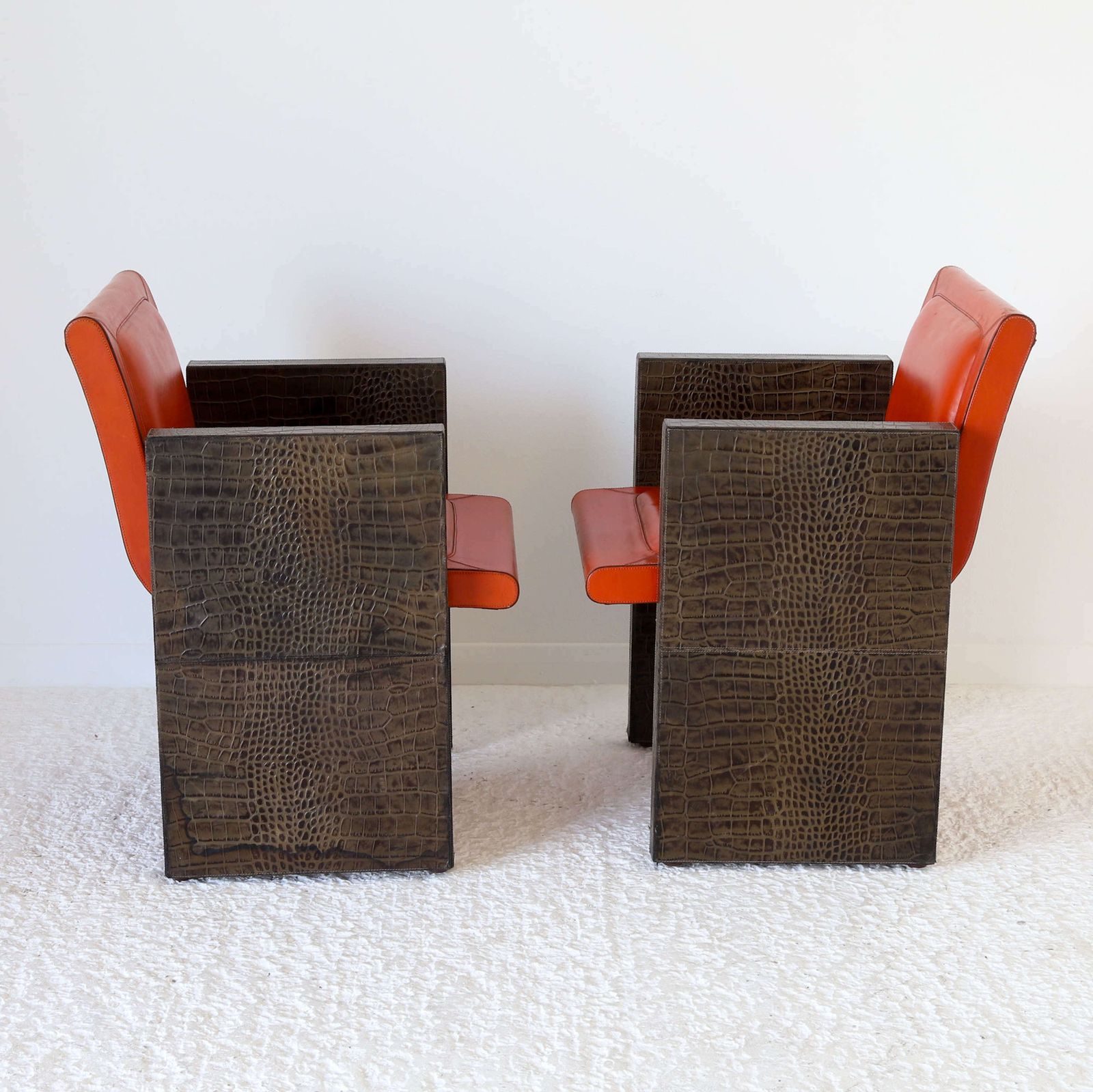 photo furniture Vintage Paris T.I.S.T. Leather Armchairs