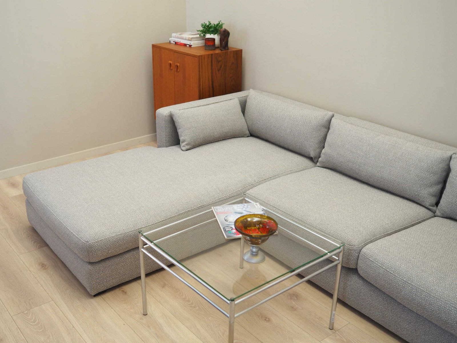 Grey Corner Sofa, Scandinavian Design photo 2869.0