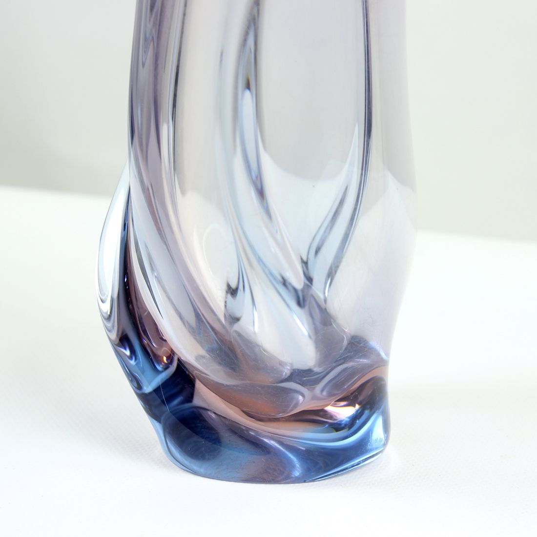 Big Murano Glass Vase By Hospodka, Czechoslovakia 1960s photo for sale