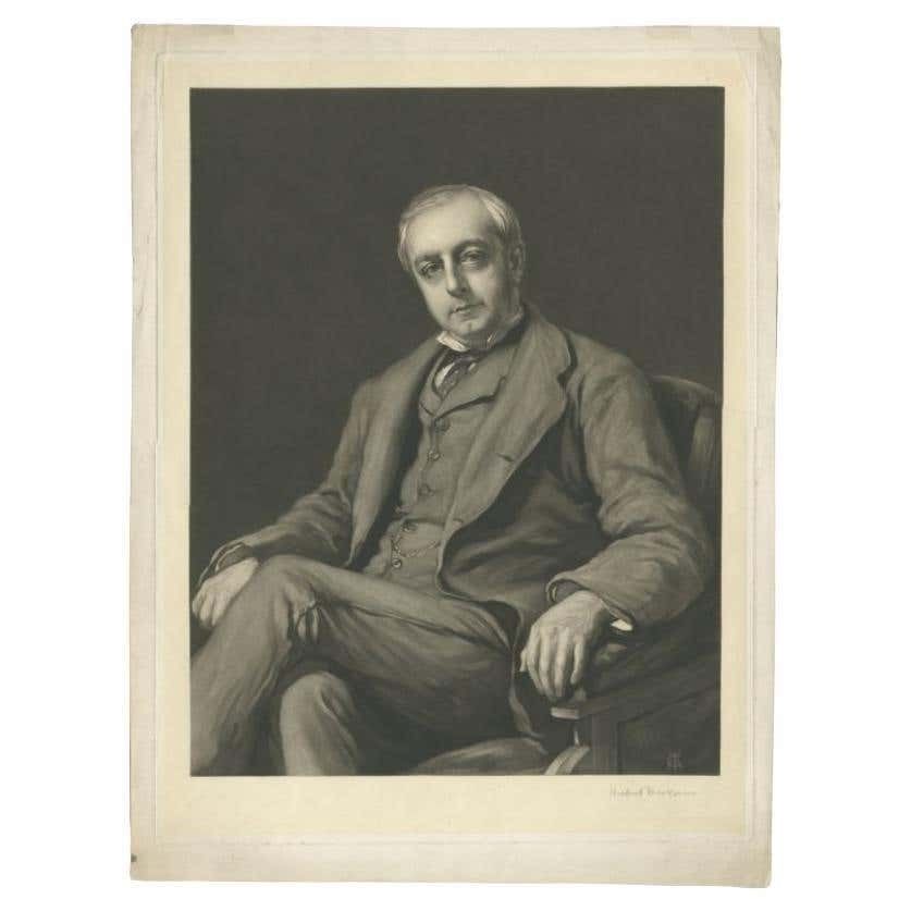 Portrait By Von Herkomer, A Pioneering Film Director, Composer, Painter, C. 1885