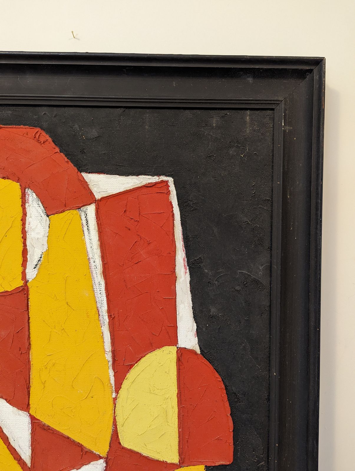 Cradle Oil Painting, Mid 20th Century photo buy