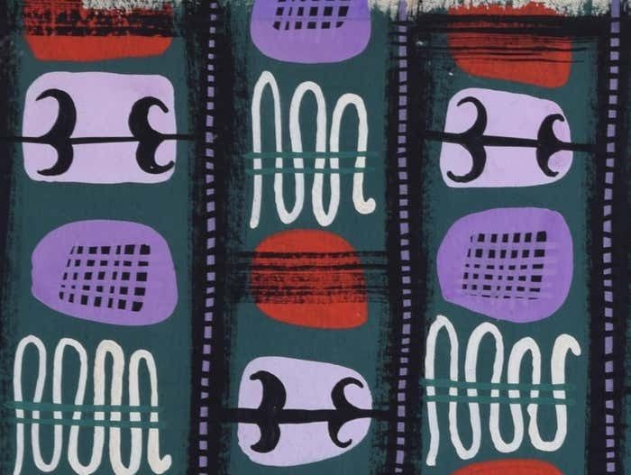 20th Century Fabric Design By Raymond Weston Loughborough College Of Art photo furniture