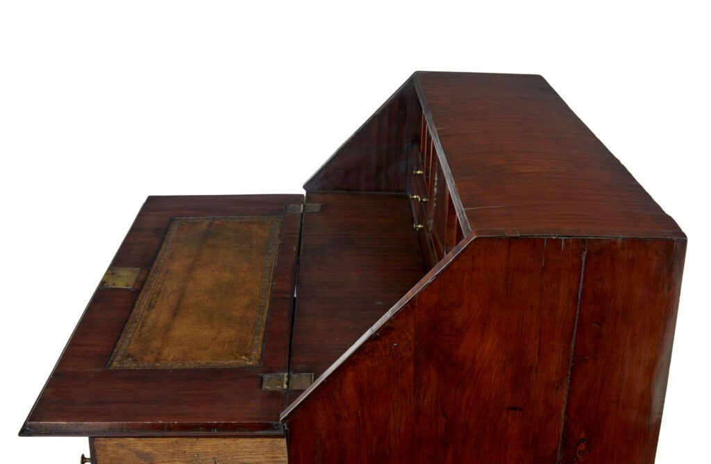 Late 18th Century Georgian Walnut Bureau photo Furniture