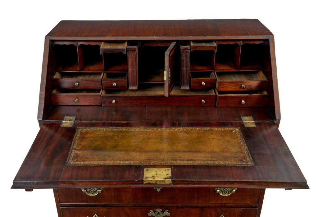 Late 18th Century Georgian Walnut Bureau photo 3295.0