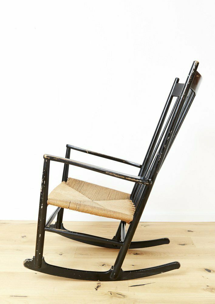 Rocking Chair J16 By Hans Wegner For Fdb Møbler, 1944