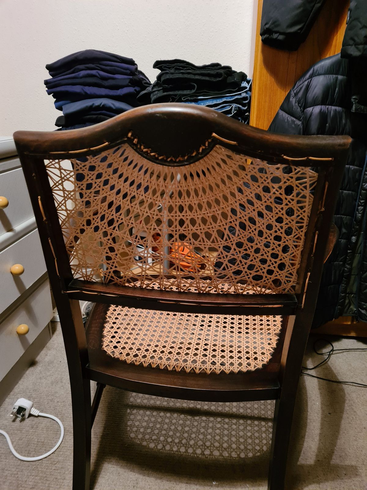 Vintage  French Bergere Chair photo buy