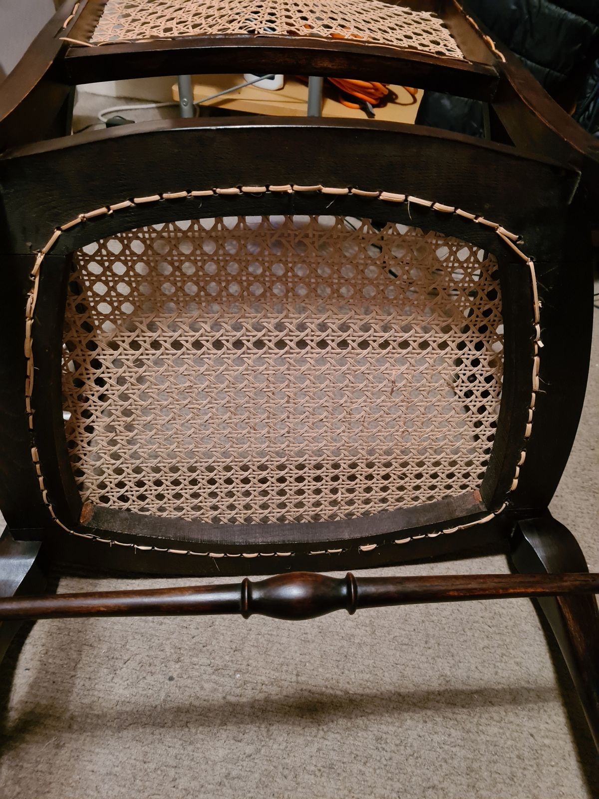 photo vinterior Vintage  French Bergere Chair