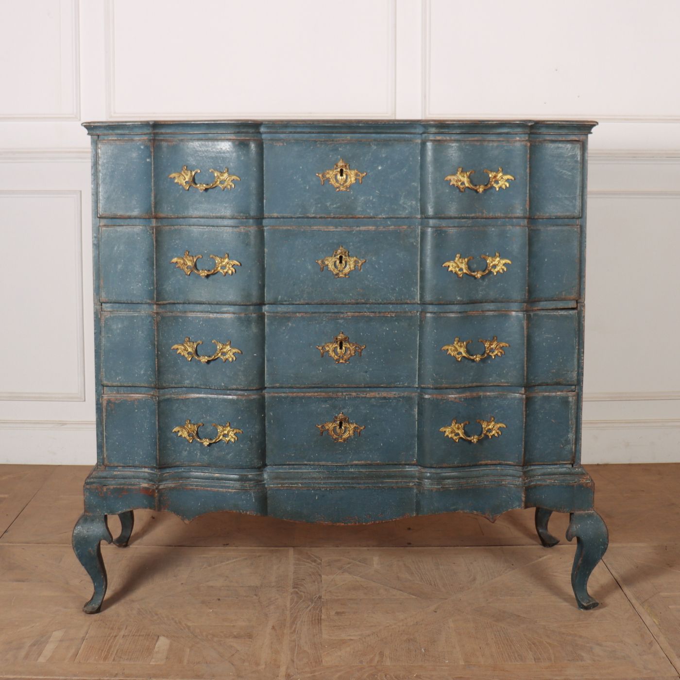 18th Century Danish Chest Of Drawers