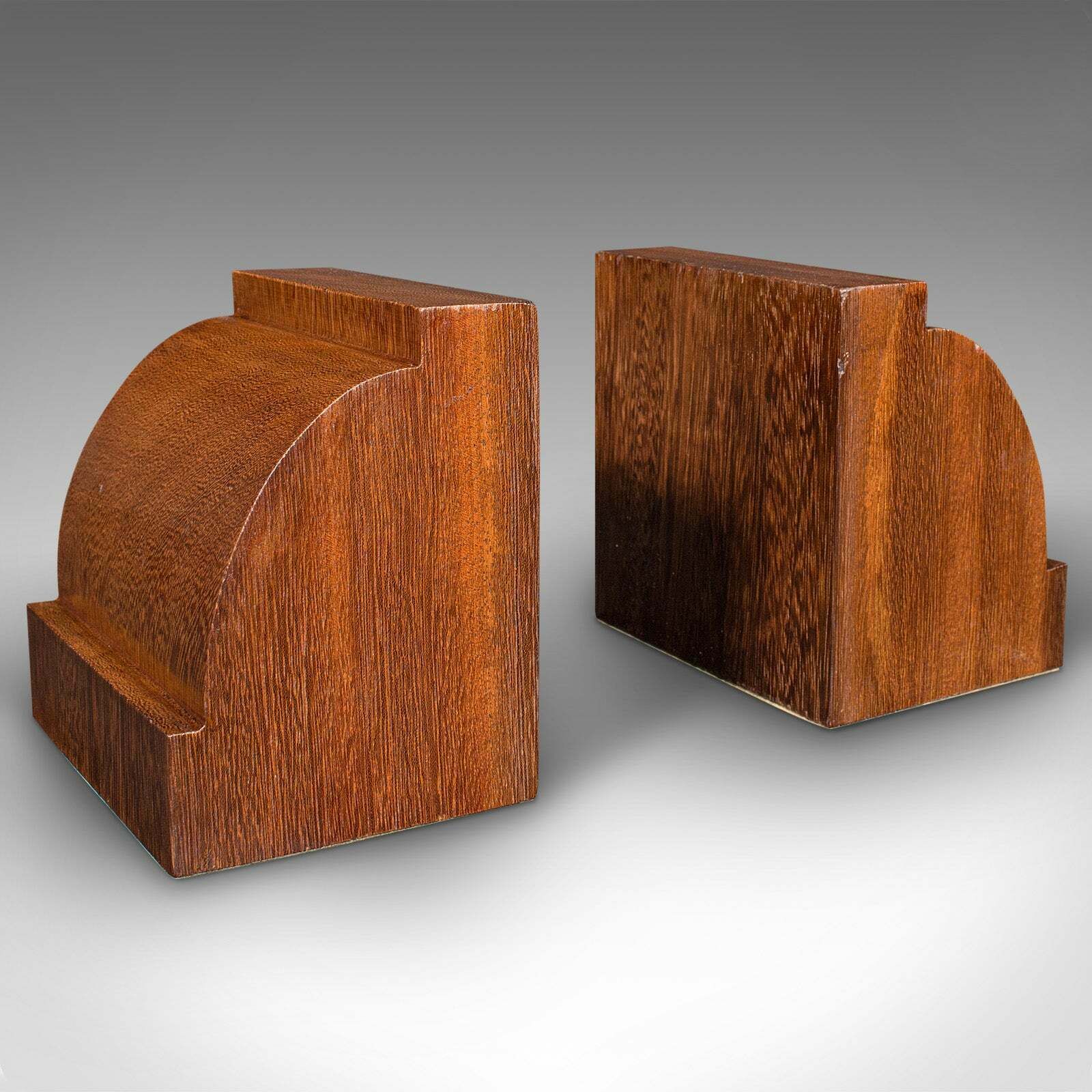 Pair Of Antique Executive Desk Bookends, English, Book Rest, Edwardian, C.1910