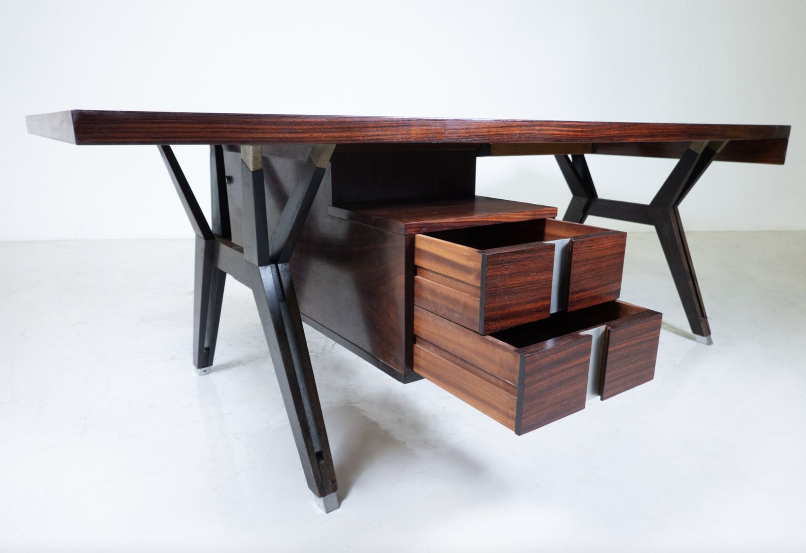 Mid Century Modern Desk By Ico Parisi For Mim Roma 1950s photo buy