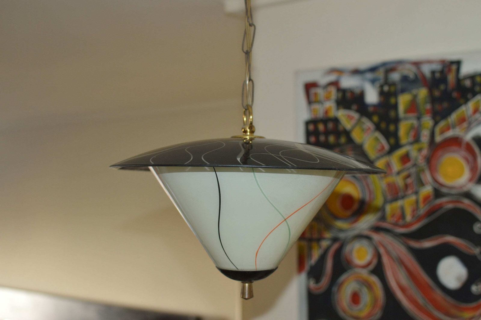Vintage Space Age Atomic Sputnik Lamp photo for sale