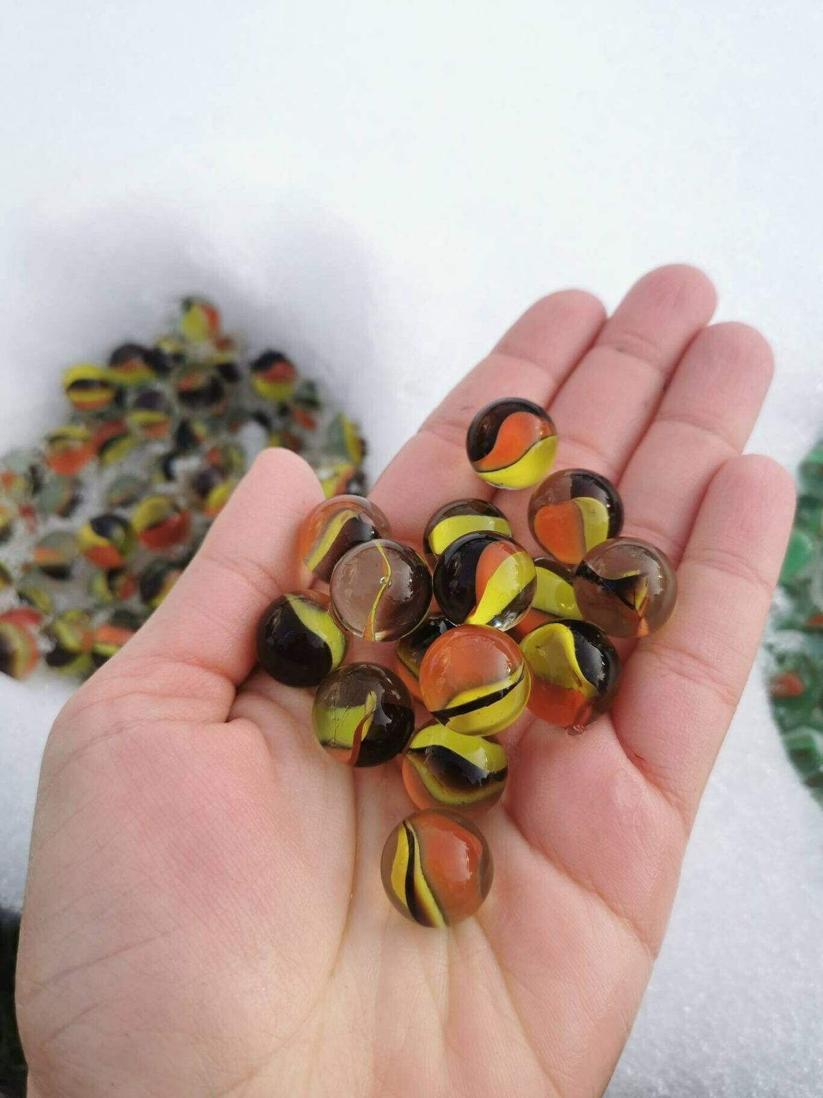 Very Rare Vintage Glass Marbles Lot Of 10/25/50/100/ Bundle Of Small Red   Blue  Yellowswirl Marble / Cats Eye Collectibles Game Toys Balls photo furniture