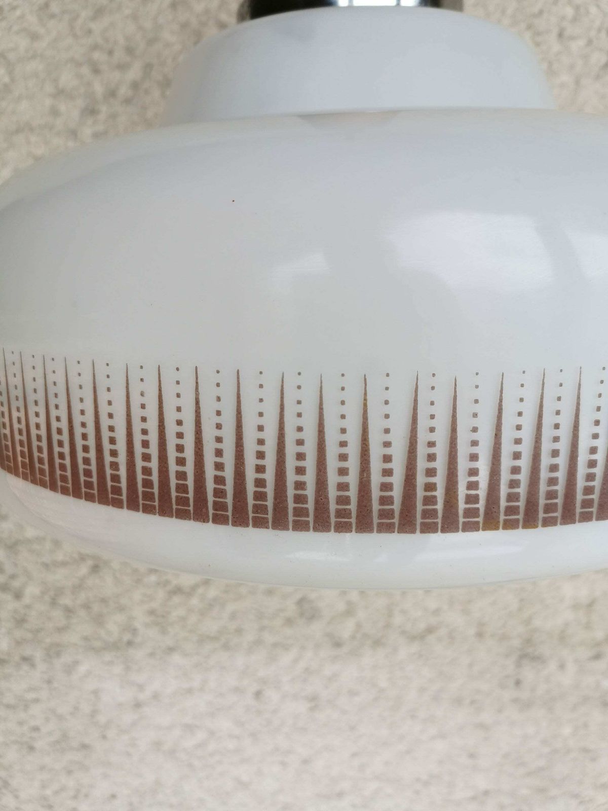 Vintage Glass Pendant Lamp Made In Yugoslavia Mid Century Modern Pendant Lamp Adjustable Ceiling Hanging Light Mid Century Lighting photo furniture