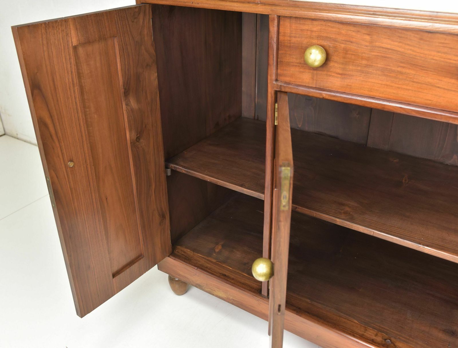Antique! Buffet Cabinet Restored Art Deco Around 1920 Walnut Portugal Provenance photo Furniture