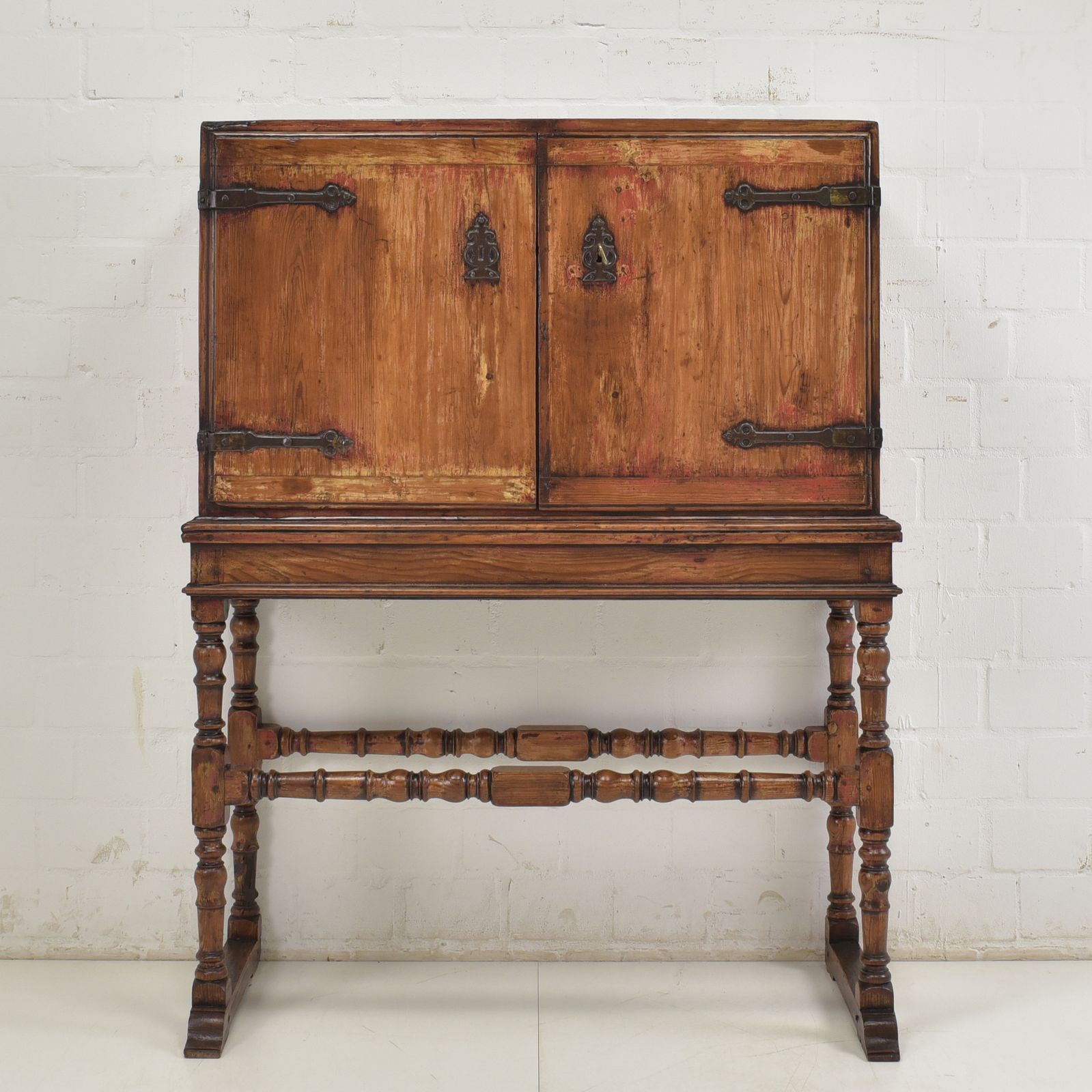 Antique! Bargueño Restored Around 1780 Top Cabinet Chest Of Drawers Secretary Spain photo furniture