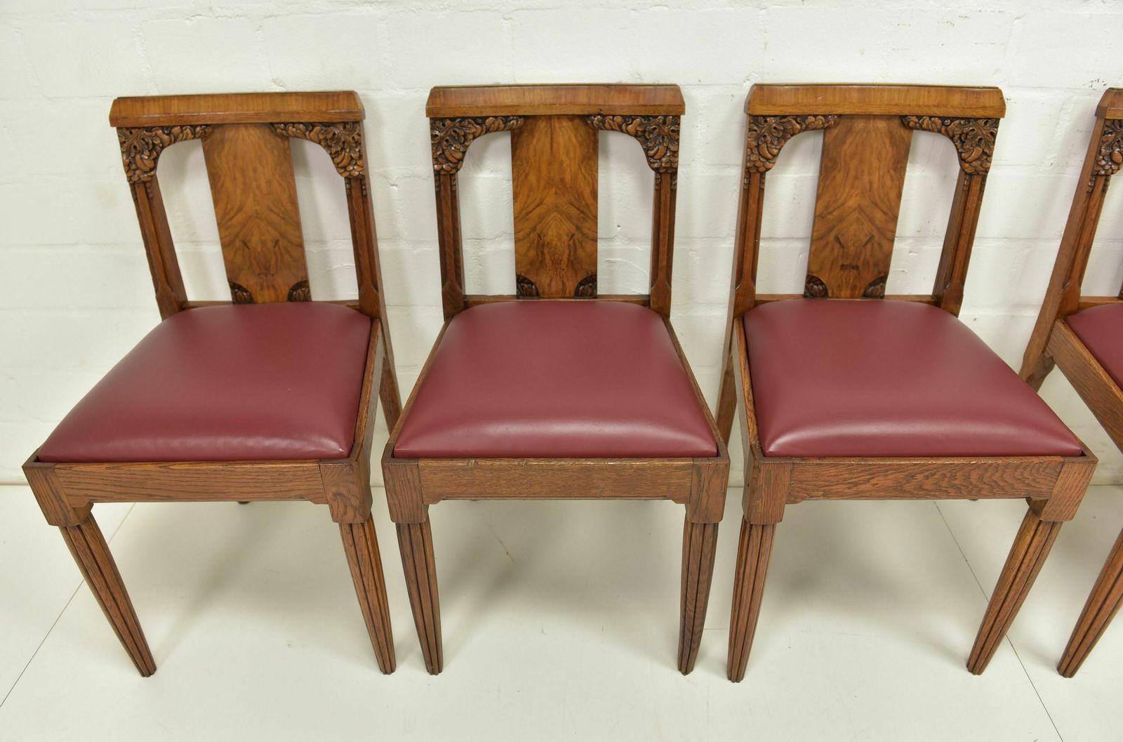 Antique! Extendable Dining Table, Restored Solid Oak From The Wilhelminian Era Around 1900 photo 2445.0