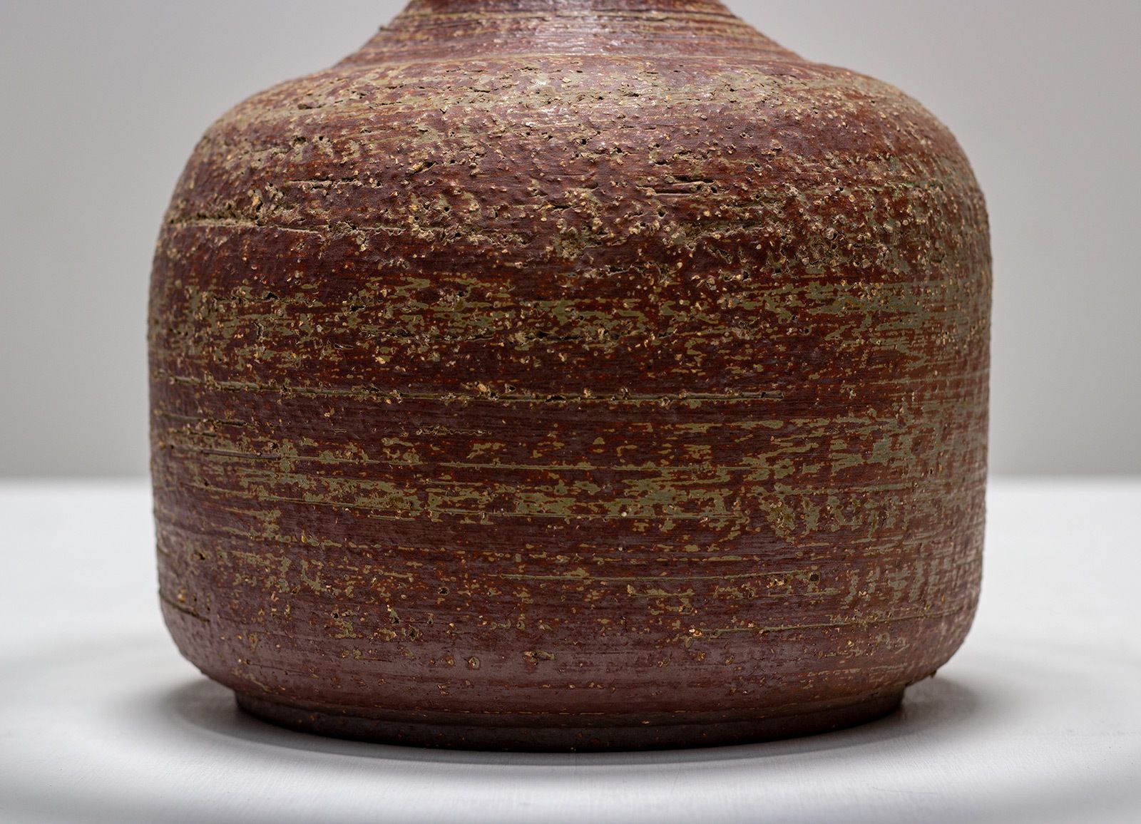 Jacques Pouchain Modernist Hand Thrown And Oxidation Firing Table Lamp, Circa 1965 photo 1800.0