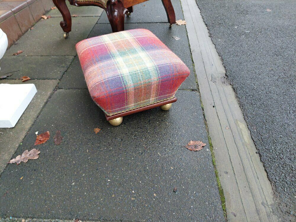 Victorian Rosewood And Mahogany Chair And Stool photo vinterior