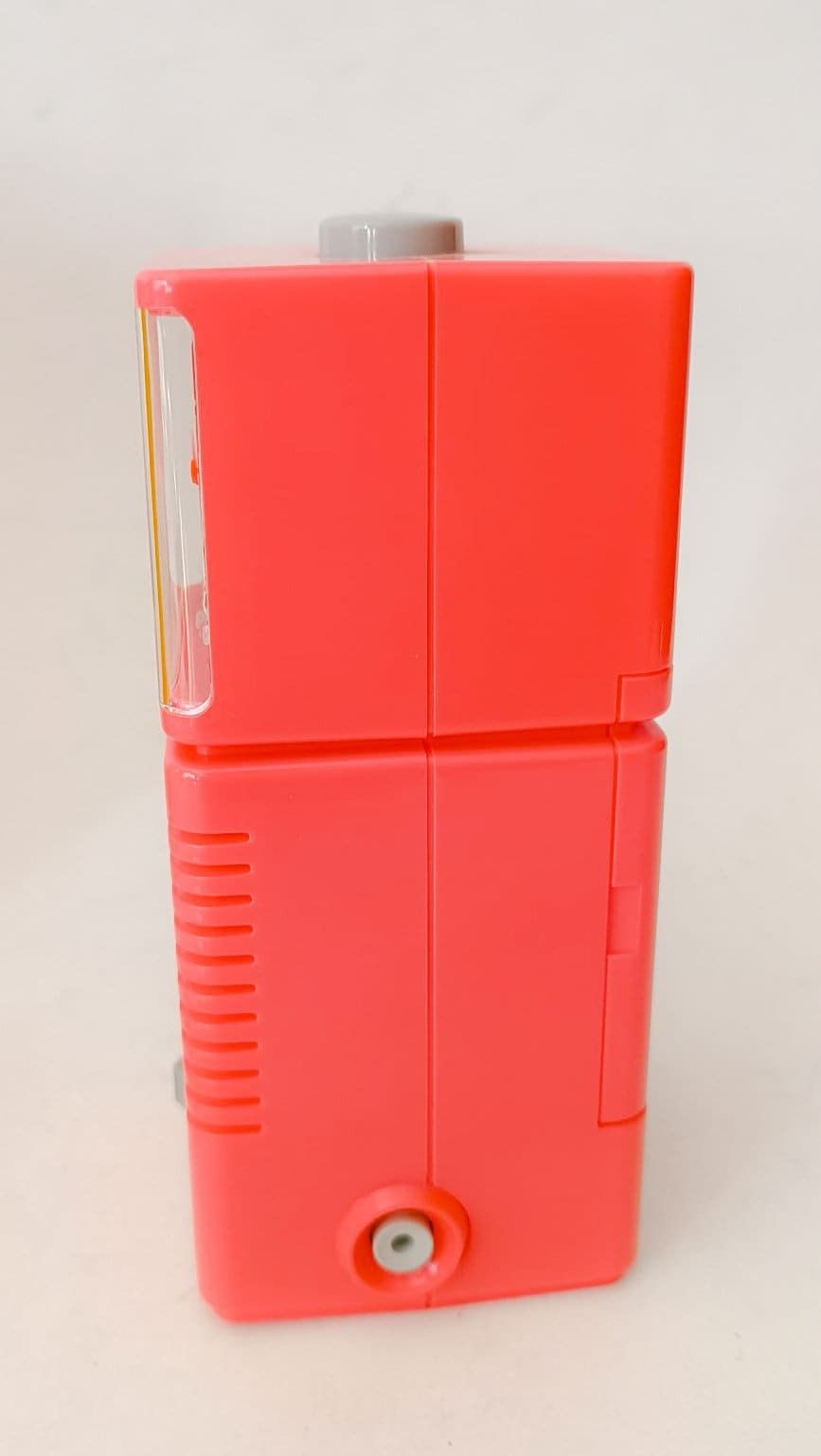 Rare Rhythm Message Wake Up Table Clock Vintage Space Age Salmon Pink Design photo Home Decor