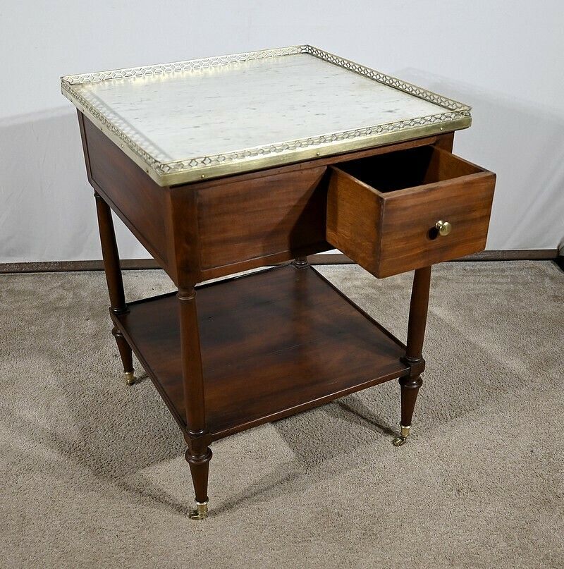 Pair Of Mahogany Living Room Tables, Louis XVI – 18th Century photo for sale