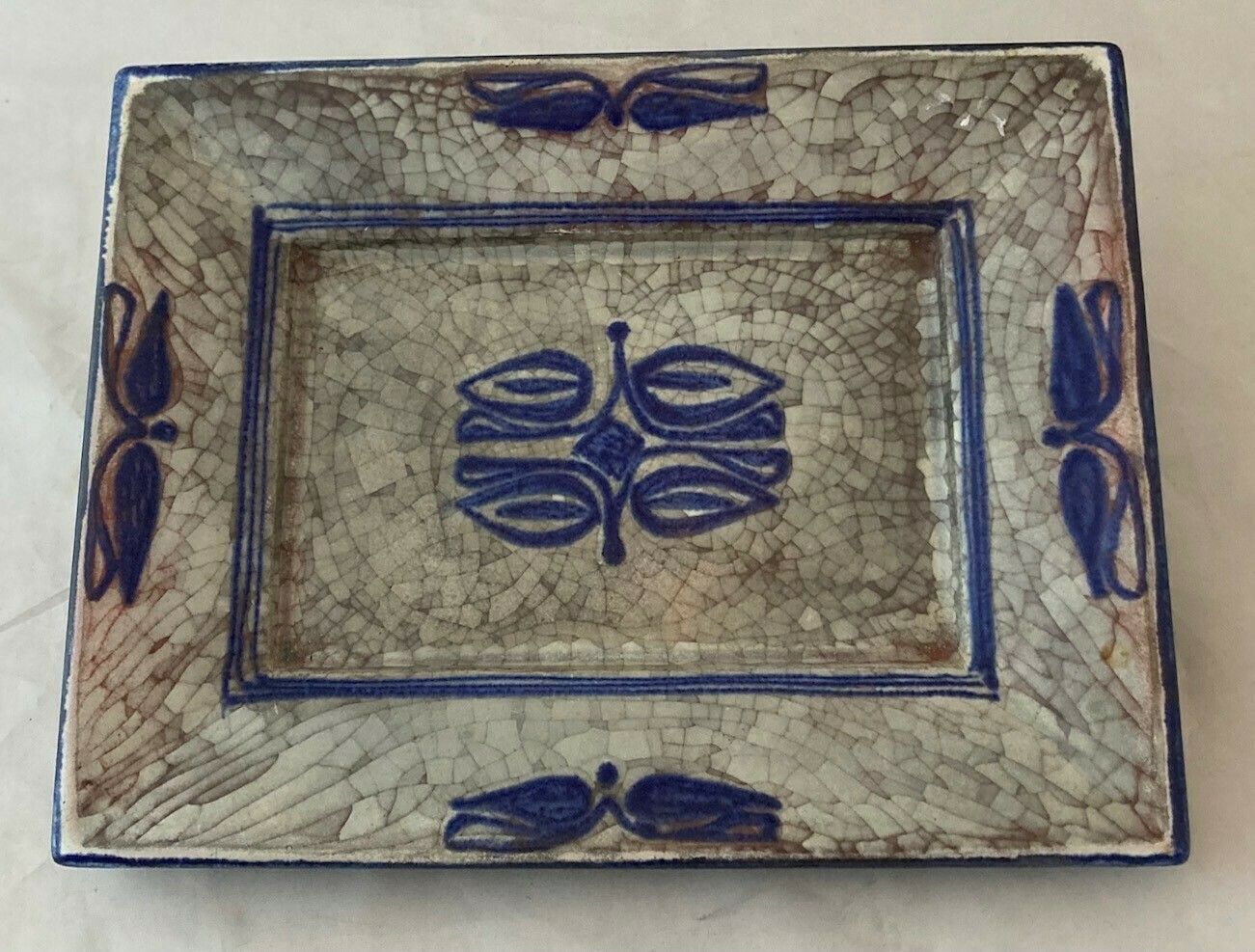 Michael Andersen/Marianne Starck Denmark Persia Glaze 60's Oblong Tray