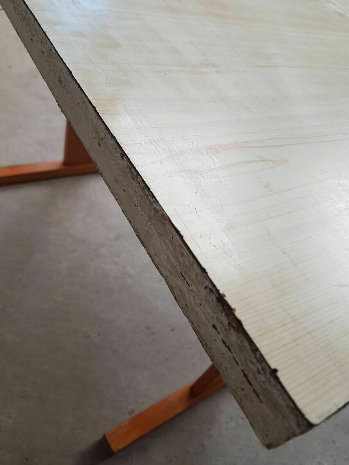 photo for sale Vtg Mid Century Formica Desk Kitchen Dining Table Danish Scandi Retro R334
