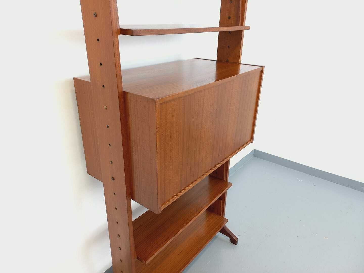 1800.0 Modular Teak Bookcase, 1960s, Vintage photo