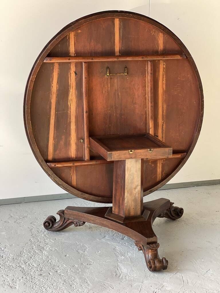 Mahogany Dining Room Set, Work In English 19th Century photo Furniture