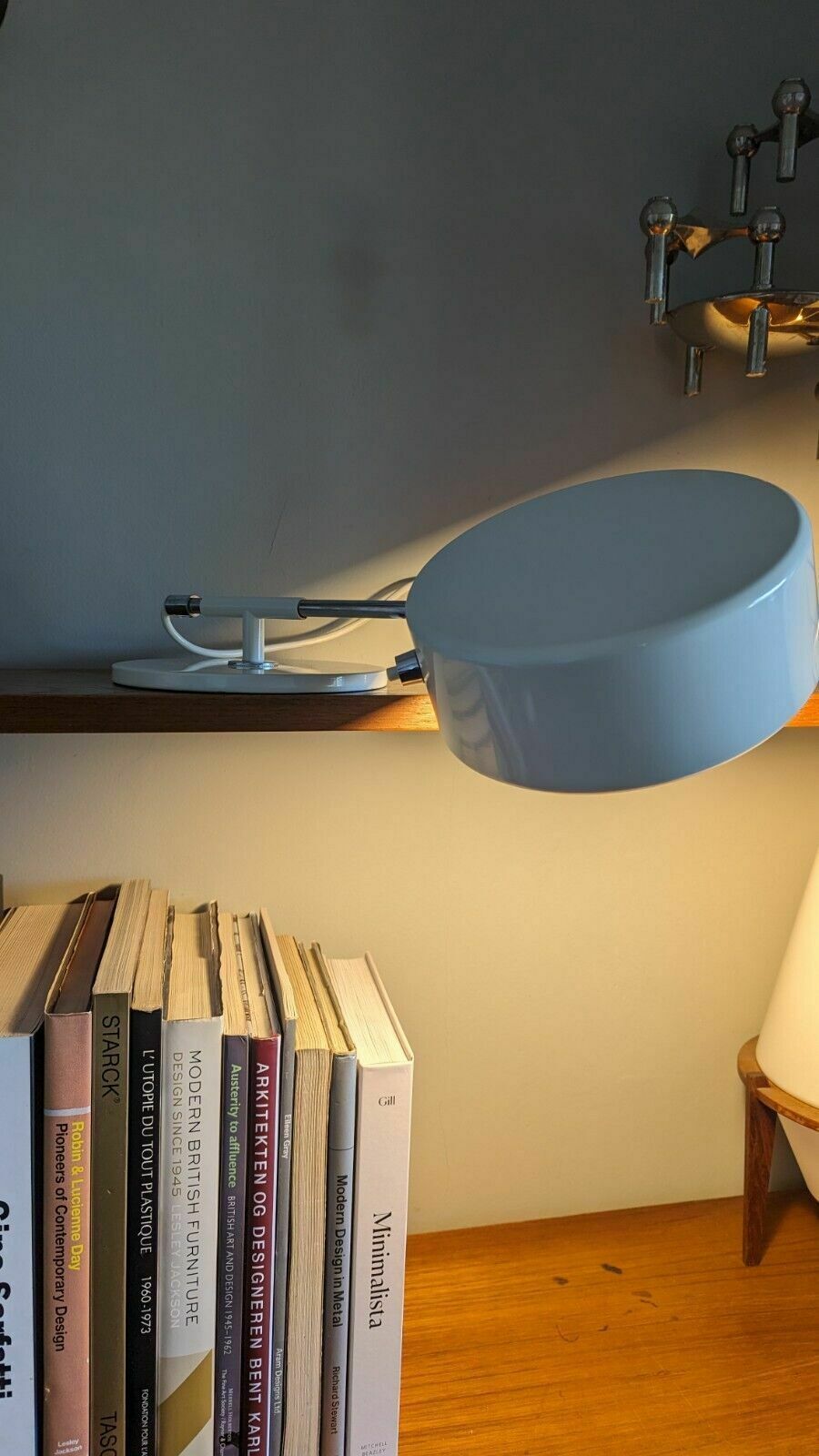 Pair 1960s Swedish Rare Table Shelf Lamp Anders Pehrson For Atelje Lyktan photo Lighting