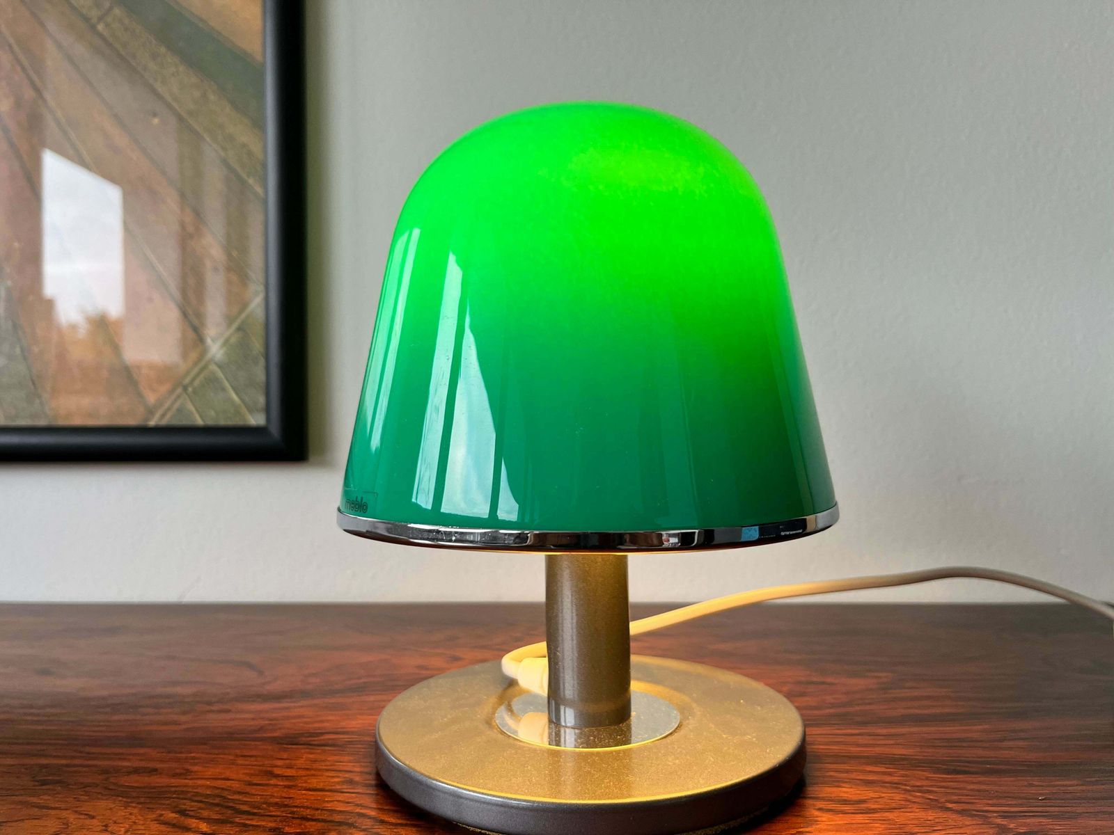 Midcentury Table Lamp Kuala, Meblo, Designed By Franco Bresciani, Italy, 1970s photo vintage