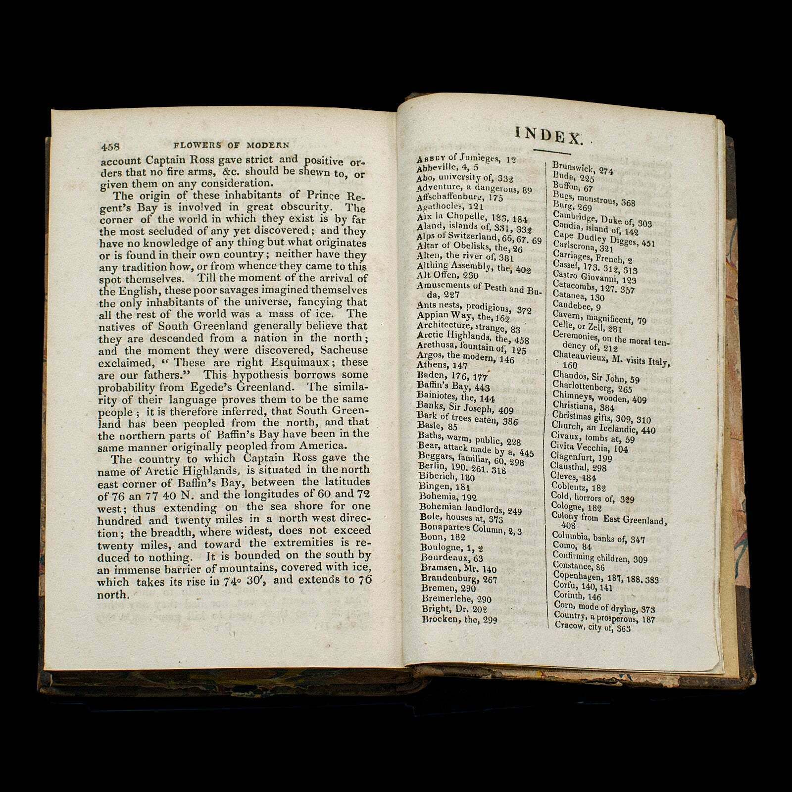 Home Decor 4 Vols Antique Botany Books, Flowers Of Modern Voyages, English, Georgian, 1820 photo