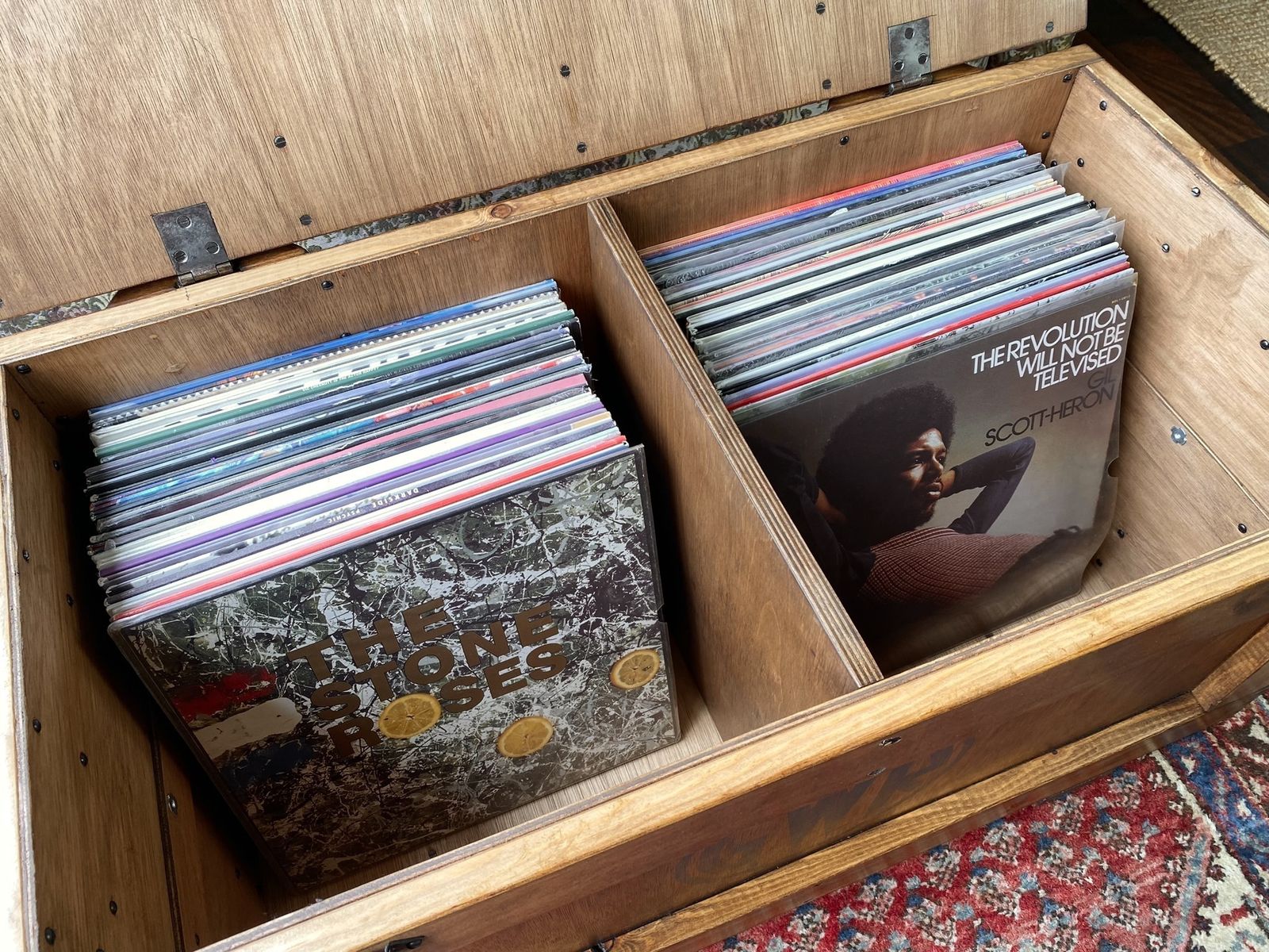 Wooden Trunk Chest For Vinyl Record Collection | Handmade To Order | Customisable photo buy