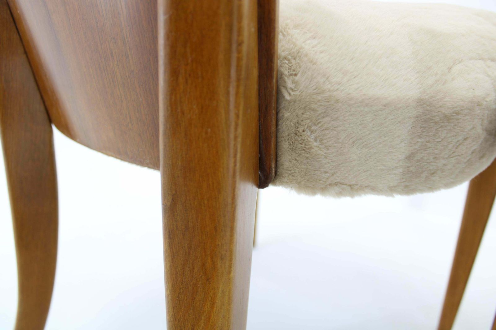 photo for sale 1950s Jindrich Halabala Dining Chairs H 214 For Up Závody, Set Of 4