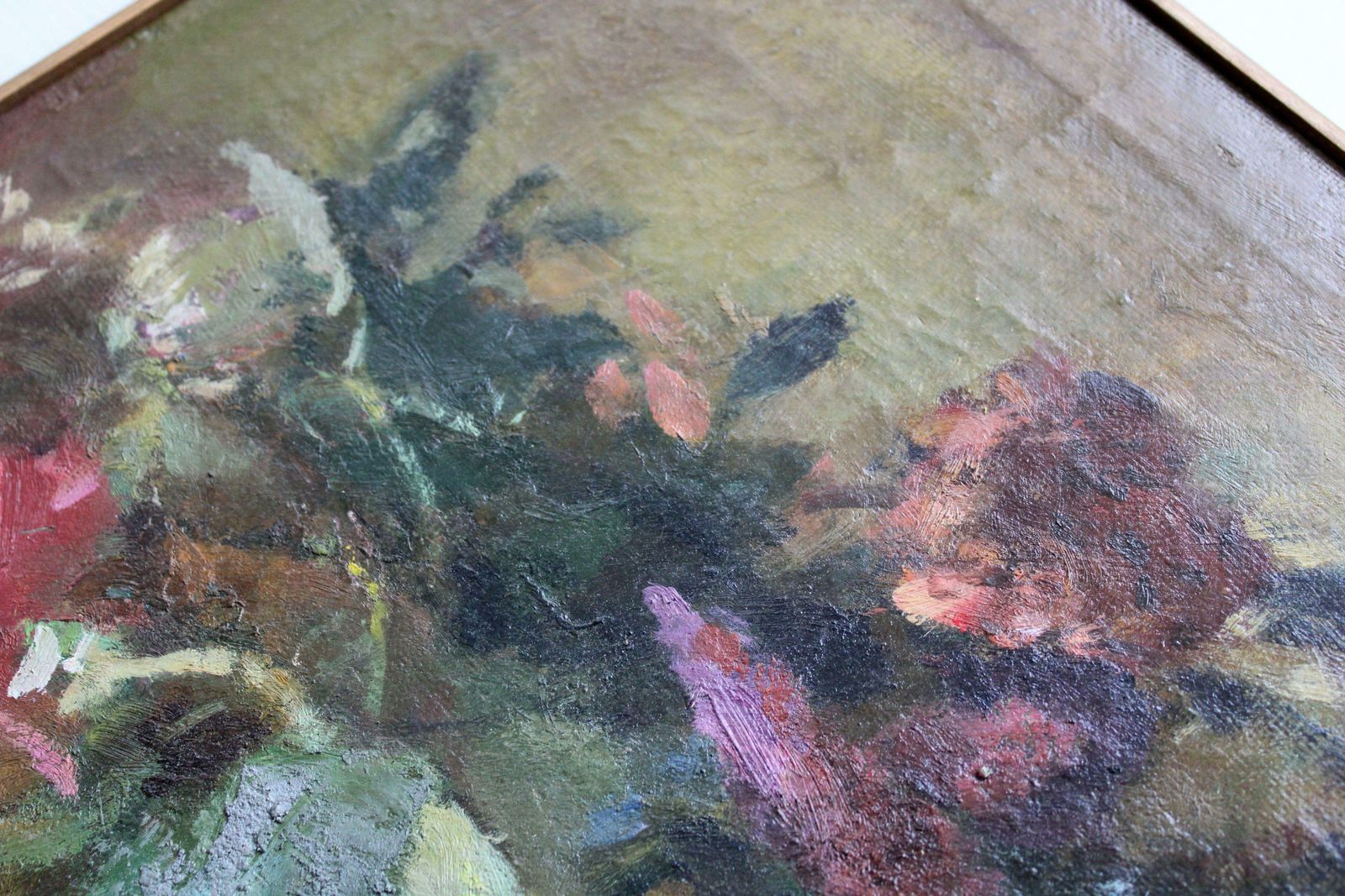 Art Vladimir Kozin Flowers. 1997, Canvas, Oil, 67x46 Cm 1997 photo