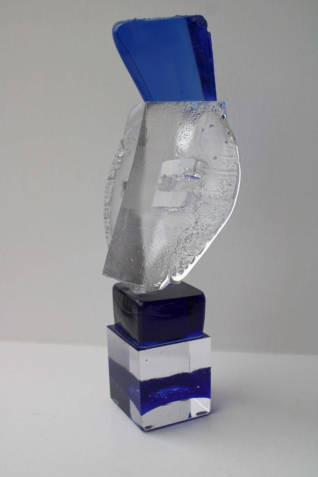 Emane Inita Blue. Glass, 34, 5x15x8 Cm photo vinterior